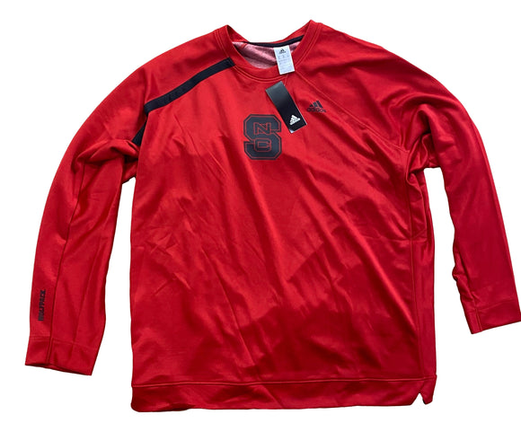 NC State Adidas Long-Sleeve Shirt Sports Integrity