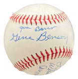 Negro League Legends Multi Signed Baseball 7 Signatures BAS AC22527 Sports Integrity