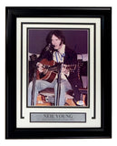Neil Young Signed Framed 8x10 Photo PSA/DNA