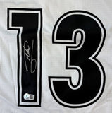 Alessandro Nesta Signed Lazio White Puma Soccer Jersey BAS