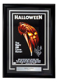 Nick Castle Signed Framed 11x17 Halloween Photo The Shape Inscribed JSA