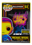 Nick Castle Signed Halloween Michael Myers EE Funko Pop #03 The Shape JSA