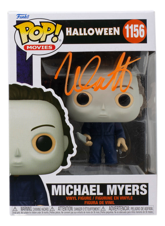 Nick Castle Signed Halloween Michael Myers Funko Pop #1156 JSA ITP