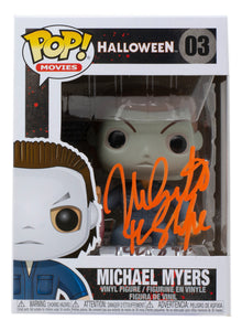 Nick Castle Signed Halloween Michael Myers Funko Pop #03 The Shape Inscribed JSA