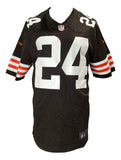 Nick Chubb Signed Cleveland Browns Nike Game Replica Jersey JSA Hologram