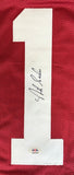 Nick Saban Alabama Signed Crimson Football Jersey PSA/DNA