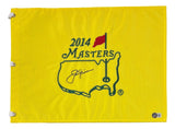 Jack Nicklaus Signed 2014 Masters Golf Flag BAS