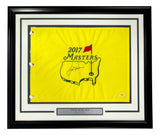 Jack Nicklaus Signed Framed 2017 Masters Golf Flag PSA/DNA AP98446
