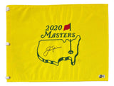 Jack Nicklaus Signed 2020 Masters Golf Flag BAS