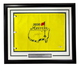 Jack Nicklaus Signed Framed 2020 Masters Golf Flag PSA/DNA AP98448