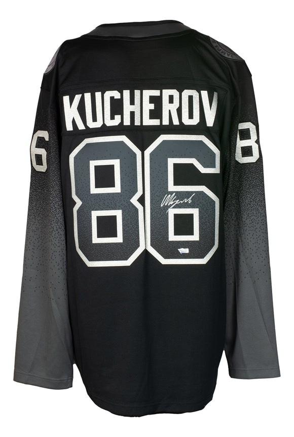 Nikita Kucherov Signed Tampa Bay Lightning Fanatics Black Hockey Jersey Fanatics