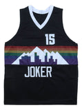 Nikola Jokic Denver Signed Black Basketball Jersey JSA QR