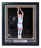Nikola Jokic Signed Framed 16x20 Denver Nuggets Photo BAS