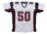 Rob Ninkovich New England Signed White Football Jersey SB XLIX LI Champ BAS