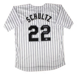 Noah Schultz Chicago Signed White Baseball Jersey MLB Debut 4-14-26 BAS