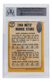 Nolan Ryan Jerry Koosman Signed 1968 Topps New York Mets Card #177 BAS Auto 10 Sports Integrity