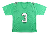 Nolan Smith Jr Philadelphia Signed Kelly Green Football Jersey JSA QR Hologram