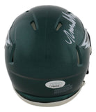 Nolan Smith Jr Signed Philadelphia Eagles Mini Speed Helmet JSA