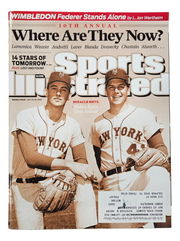 Nolan Ryan Tom Seaver New York Mets Sports Illustrated Magazine July 13-20 2009 Sports Integrity