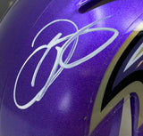 Odell Beckham Jr Signed Baltimore Ravens Flash Mini Speed Helmet BAS w/ Case Sports Integrity