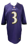 Odell Beckham Jr Signed Baltimore Ravens Purple Nike Game Replica Jersey BAS Sports Integrity