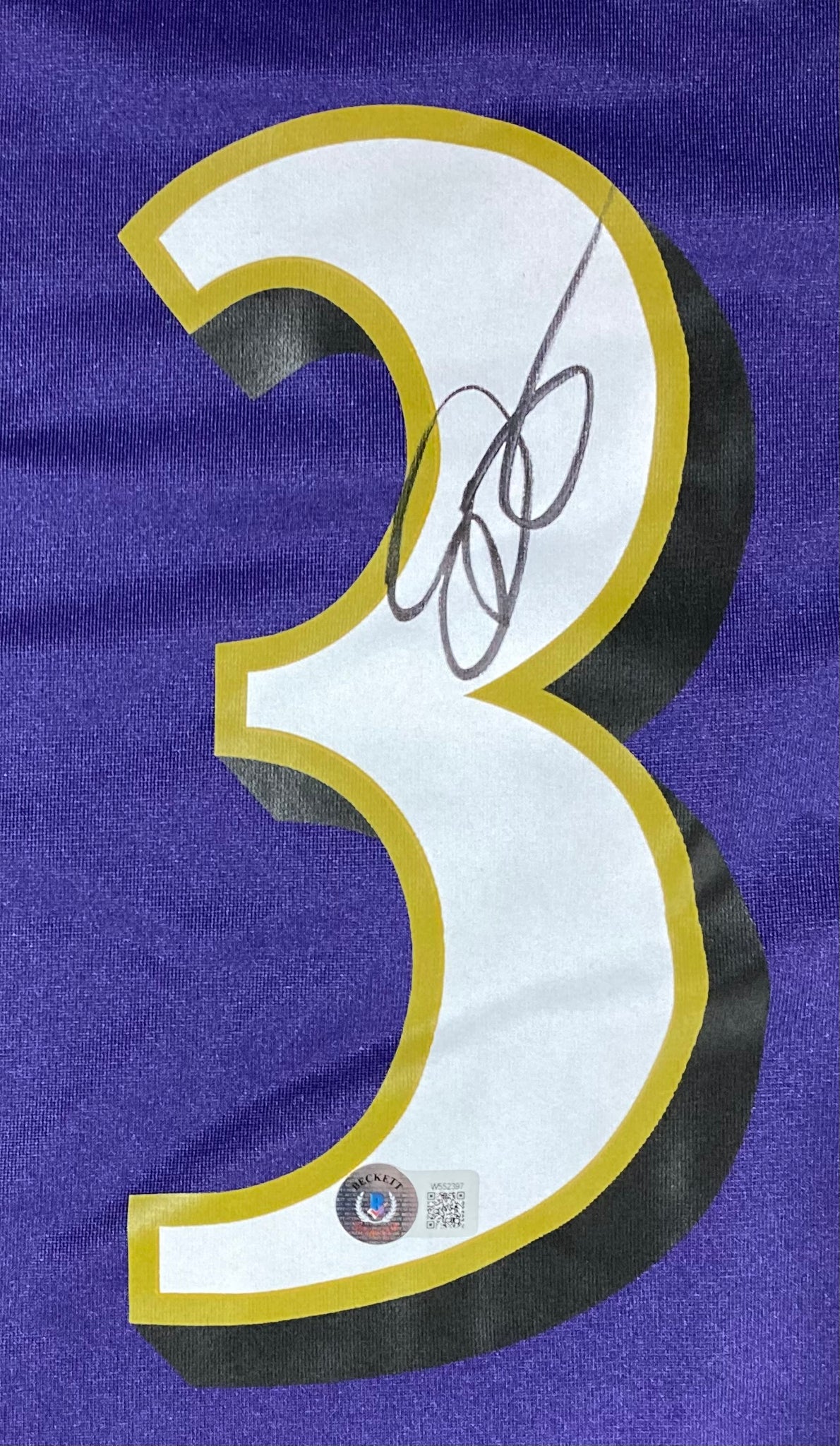Odell Beckham Jr Signed Baltimore Ravens Purple Nike Game Replica Jers –  Sports Integrity