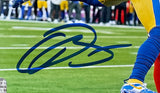 Odell Beckham Jr Signed Los Angeles Rams 8x10 Super Bowl LVI Photo BAS ITP Sports Integrity