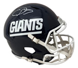 Odell Beckham Signed New York Giants Full Size T/B Speed Replica Helmet JSA QR