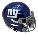 Odell Beckham Signed New York Giants MIDI SpeedFlex Helmet JSA QR