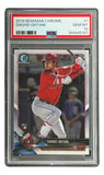Shohei Ohtani Slabbed 2018 Bowman Chrome #1 Angels Rookie Card 2 PSA Gem MT 10