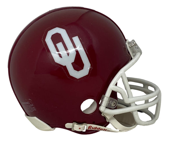 Oklahoma University Sooners Mini Helmet Sports Integrity