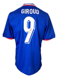 Olivier Giroud Signed France Nike Soccer Jersey BAS