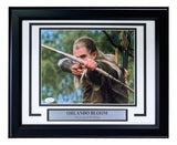 Orlando Bloom Signed Framed 8x10 Lord Of The Rings Legolas Photo JSA