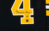 Bobby Orr Signed Framed Boston Bruins Fanatics Vintage Hockey Jersey GNR Holo Sports Integrity