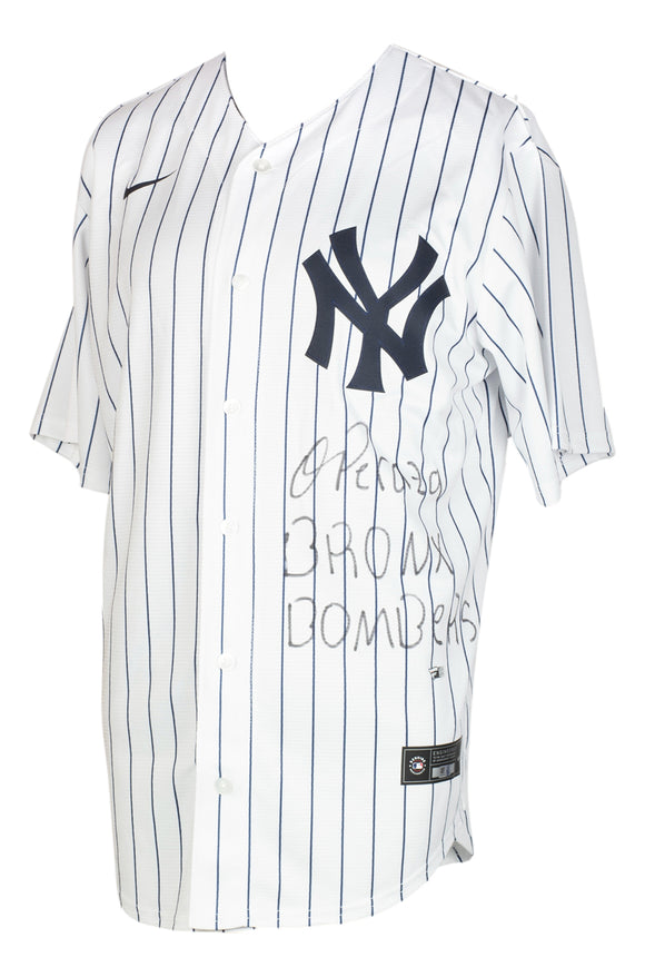 Autographed New York Yankees Mariano Rivera Fanatics Authentic White  Majestic Authentic Jersey with Last to Wear