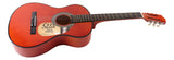 Ozzy Osbourne Signed 38" Cherry Wood Acoustic Guitar JSA