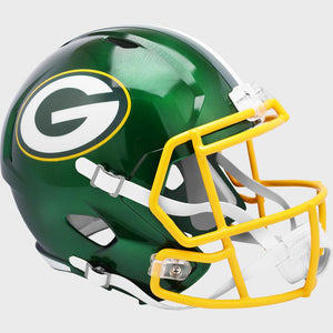 Green Bay Packers Full Size Flash Replica Speed Helmet
