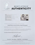 Arnold Palmer Jack Nicklaus Signed Framed 8x10 PGA Golf Photo BAS LOA Sports Integrity