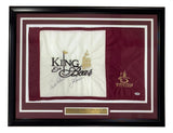Arnold Palmer Jack Nicklaus Signed Framed King & Bear Golf Flag PSA/DNA LOA