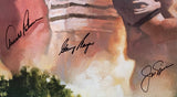 Palmer Nicklaus Player Signed Framed 22x32 PGA Golf Poster BAS BH78994 Sports Integrity