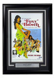 Pam Grier Signed Framed 11x17 Foxy Brown Photo Schwartz Hologram