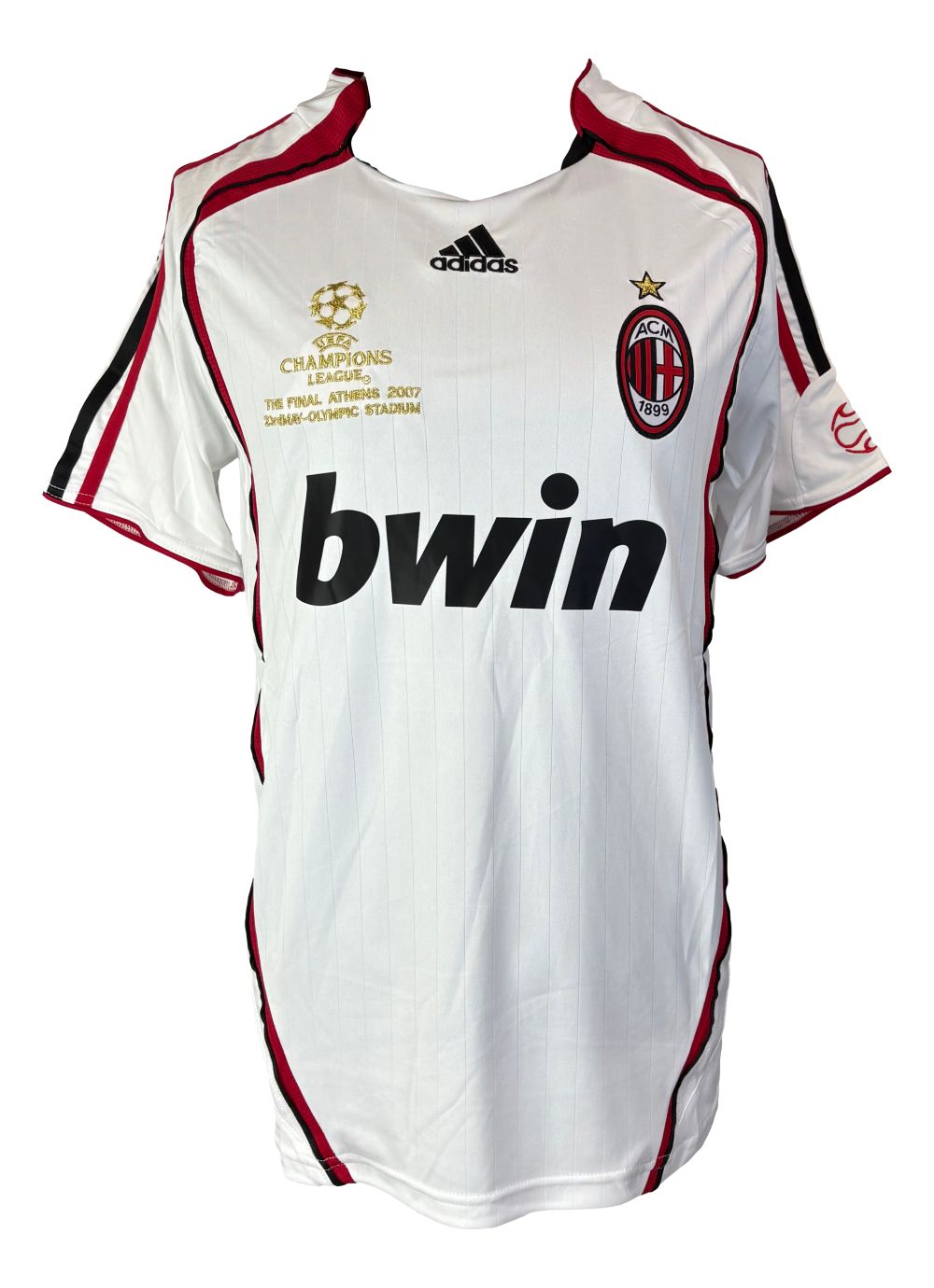Paolo Maldini Signed AC Milan 2007 Champions League Adidas Soccer