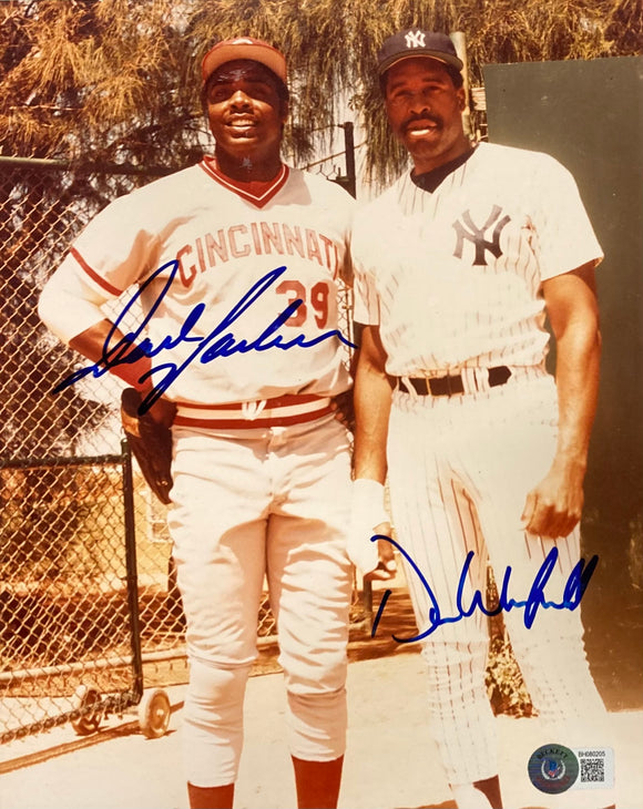 Dave Parker Dave Winfield Signed 8x10 Baseball Photo BAS Sports Integrity