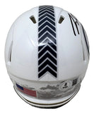 Pat Freiermuth Signed Pittsburgh Steelers Salute To Service Mini Helmet BAS