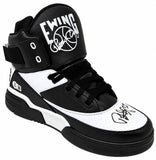 Patrick Ewing Signed Black/White Left Ewing Athletics HI OG Shoe BAS