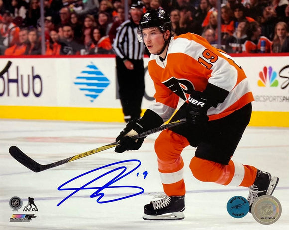 Nolan Patrick Signed 8x10 Philadelphia Flyers Photo SI