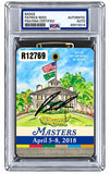 Patrick Reed Signed 2018 Masters Augusta National Badge PSA/DNA
