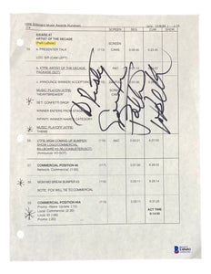 Patti LaBelle Signed 1999 Billboard Music Awards Document BAS