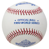 Paul Molitor Toronto Blue Jays Signed 1993 World Series Baseball BAS