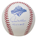 Paul Molitor Toronto Blue Jays Signed 1993 World Series Baseball 93 WS MVP BAS Sports Integrity
